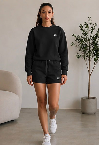 Women's Essential Fleece Drawstring Sweatshorts
