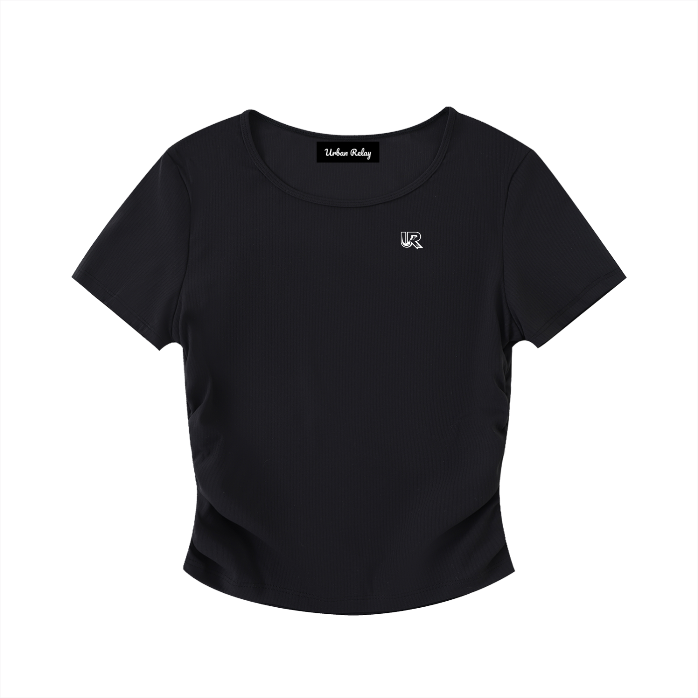 Ruched Bodycon Crop Top