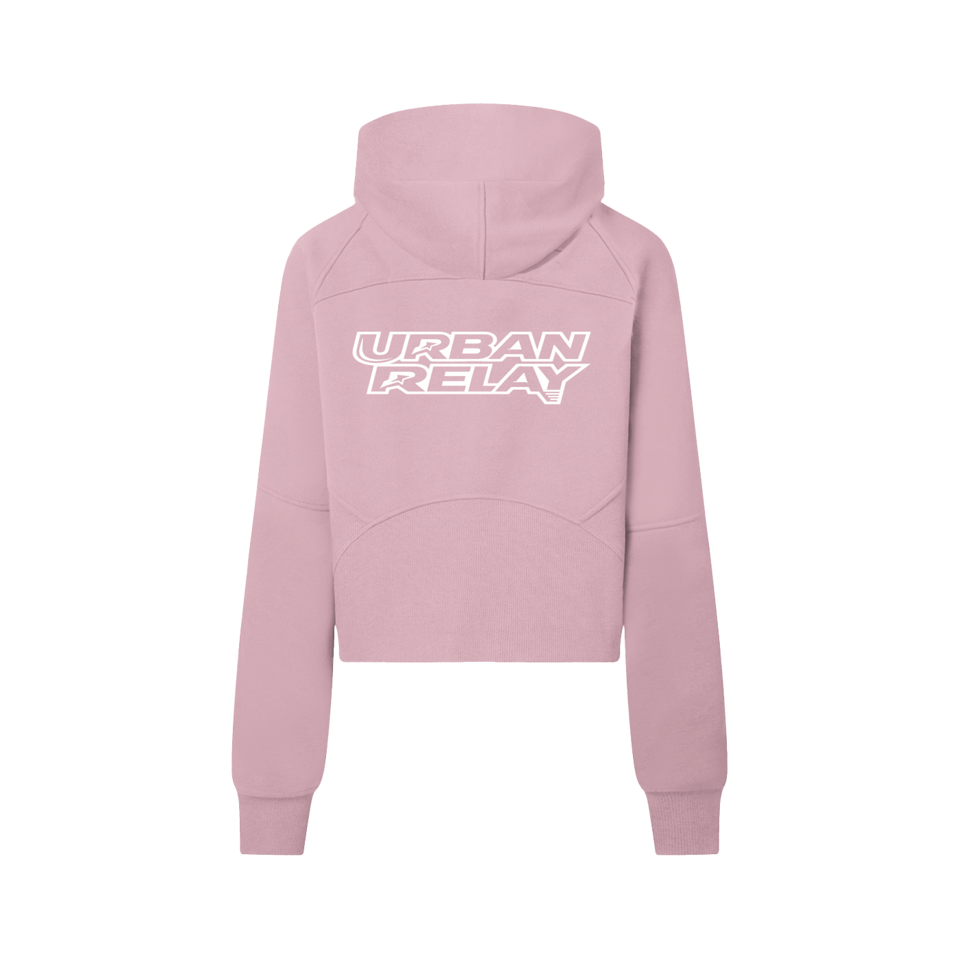 Women's Cropped Half-Zip Hoodie