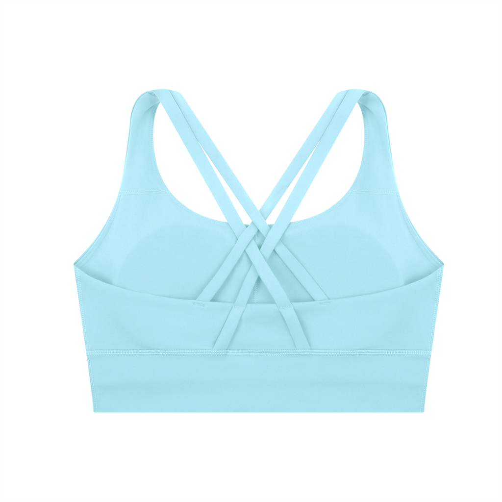 Women Strappy Criss-Cross Sports Bra