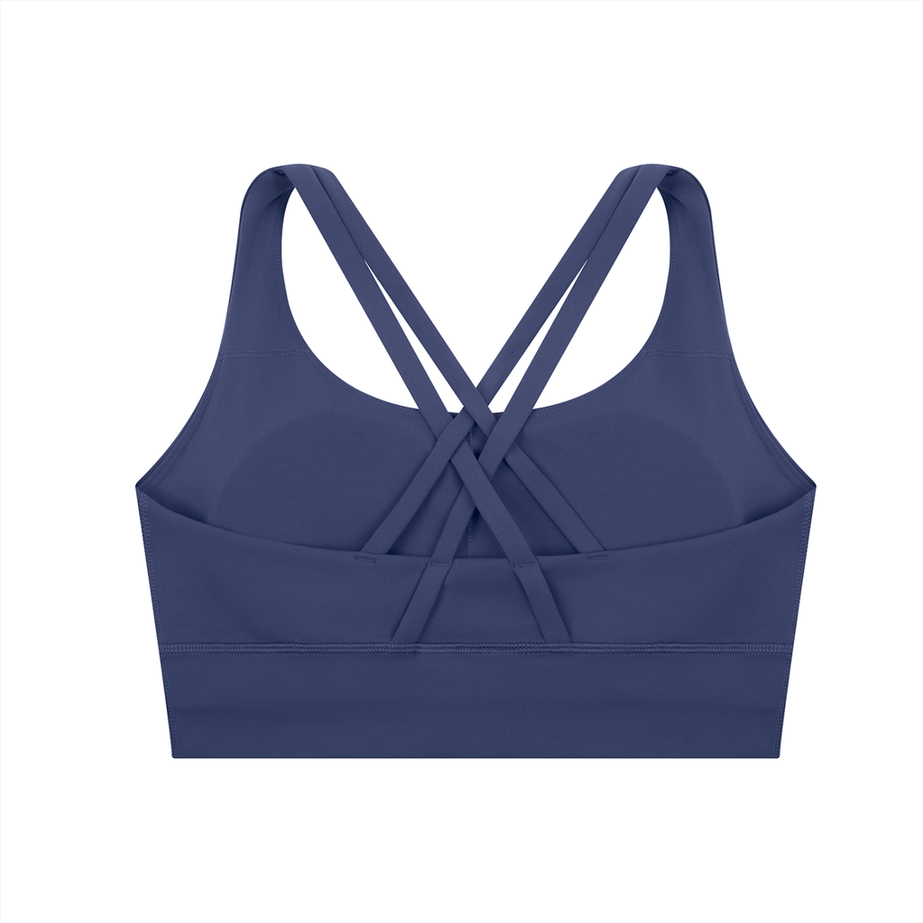 Women Strappy Criss-Cross Sports Bra