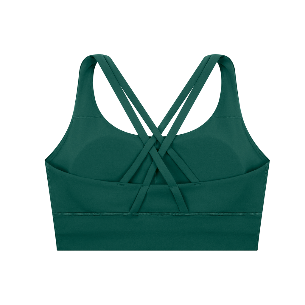 Women Strappy Criss-Cross Sports Bra