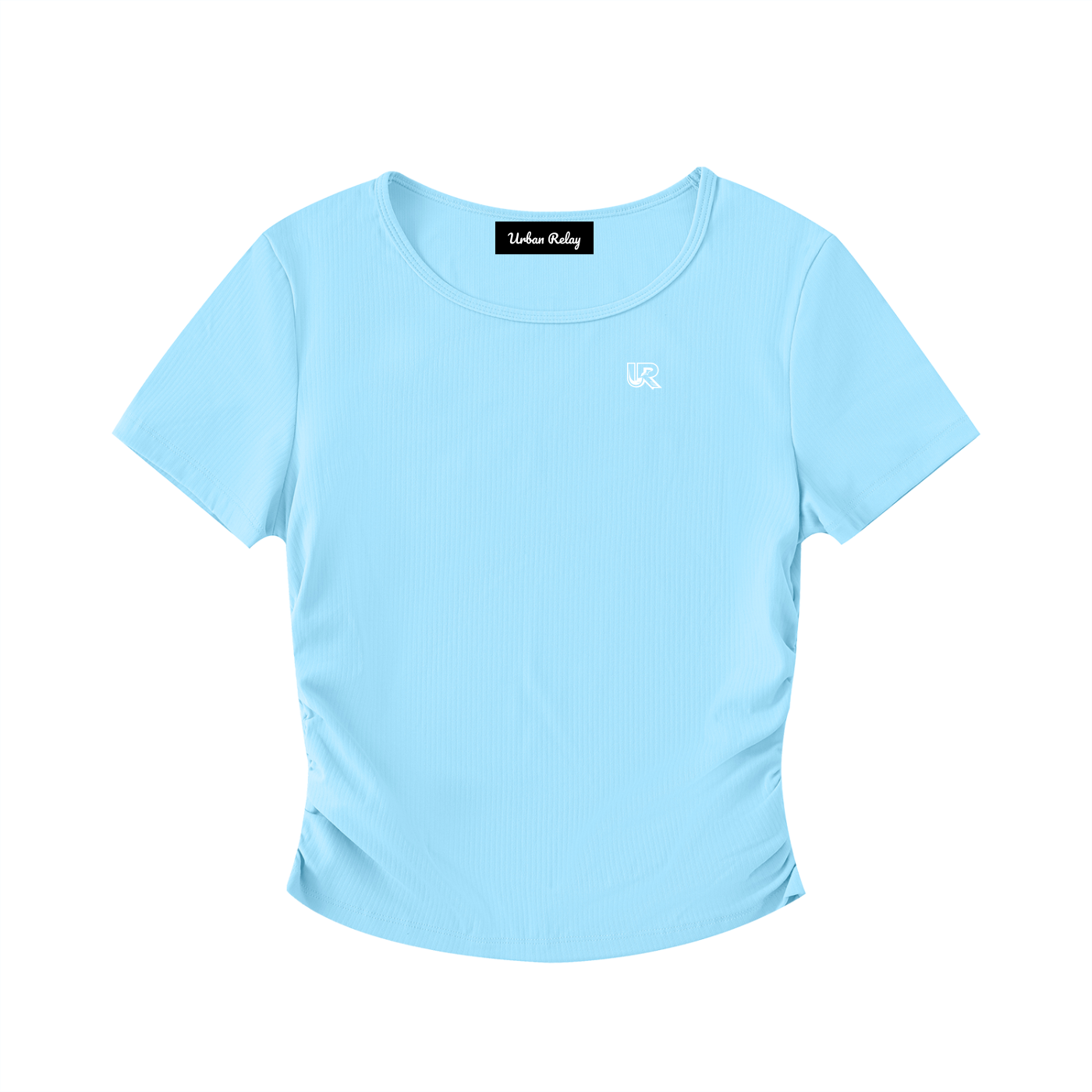 Ruched Bodycon Crop Top